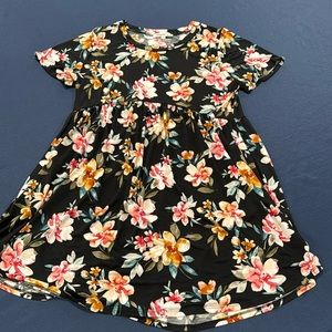 Floral flow dress